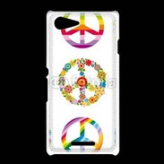 Coque Sony Xpéria E3 Symboles de paix
