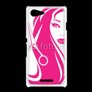 Coque Sony Xpéria E3 Coiffeur