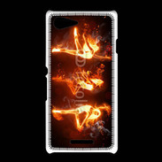 Coque Sony Xpéria E3 Danseuse feu