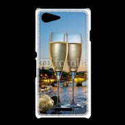 Coque Sony Xpéria E3 Amour au champagne