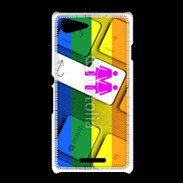 Coque Sony Xpéria E3 Lesbian keyboard