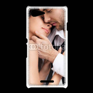 Coque Sony Xpéria E3 Couple romantique et glamour