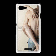 Coque Sony Xpéria E3 Couple câlin sexy 2