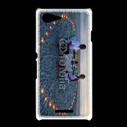 Coque Sony Xpéria E3 Couple romantique devant la mer