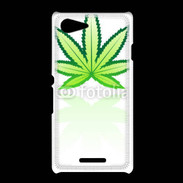 Coque Sony Xpéria E3 Feuille de cannabis 2