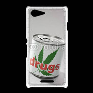 Coque Sony Xpéria E3 Boite de conserve drugs