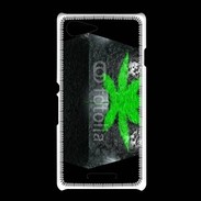 Coque Sony Xpéria E3 Cube de cannabis