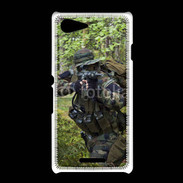 Coque Sony Xpéria E3 Militaire en forêt