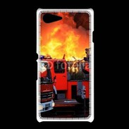 Coque Sony Xpéria E3 Intervention des pompiers incendie