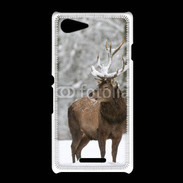 Coque Sony Xpéria E3 Cerf en hiver 55