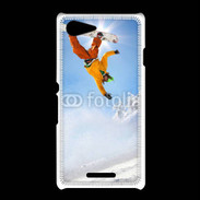 Coque Sony Xpéria E3 Saut de snowboarder
