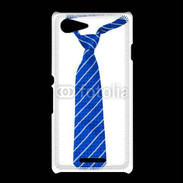 Coque Sony Xpéria E3 Cravate bleue