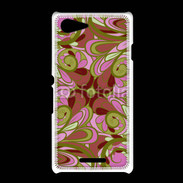 Coque Sony Xpéria E3 Ensemble floral Vert et rose