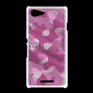 Coque Sony Xpéria E3 Camouflage rose