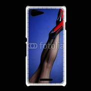 Coque Sony Xpéria E3 Escarpins semelles rouges 3