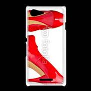 Coque Sony Xpéria E3 Escarpins rouges