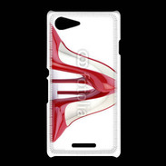 Coque Sony Xpéria E3 Escarpins rouges 3