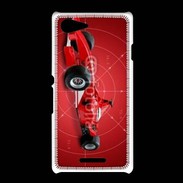 Coque Sony Xpéria E3 Formule 1 en mire rouge