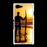 Coque Sony Xpéria E3 Surfer couché de soleil