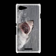 Coque Sony Xpéria E3 Attaque de requin blanc