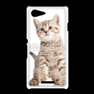 Coque Sony Xpéria E3 Adorable chaton 7