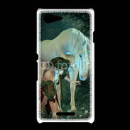 Coque Sony Xpéria E3 Licorne