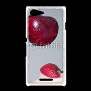 Coque Sony Xpéria E3 Cerise et bouche 3