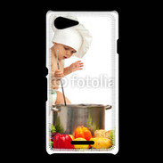 Coque Sony Xpéria E3 Bébé chef cuisinier