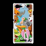 Coque Sony Xpéria E3 Animaux cartoon