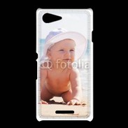 Coque Sony Xpéria E3 Bébé à la plage