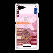 Coque Sony Xpéria E3 Billet de 10 euros