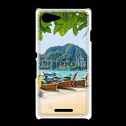 Coque Sony Xpéria E3 Bord de plage en Thaillande