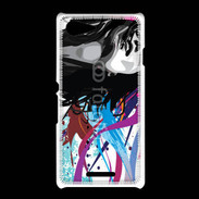 Coque Sony Xpéria E3 Graffiti style femme