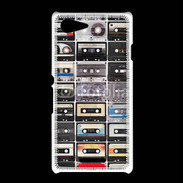 Coque Sony Xpéria E3 Collection de cassette