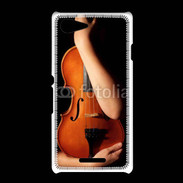 Coque Sony Xpéria E3 Amour de violon