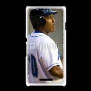 Coque Sony Xpéria E3 Joueur de baseball