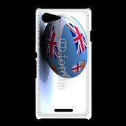 Coque Sony Xpéria E3 Ballon de rugby Fidji
