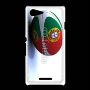 Coque Sony Xpéria E3 Ballon de rugby Portugal