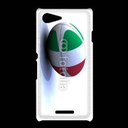 Coque Sony Xpéria E3 Ballon de rugby Italie