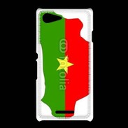 Coque Sony Xpéria E3 drapeau Burkina Fasso