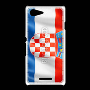 Coque Sony Xpéria E3 Drapeau Croatie