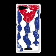 Coque Sony Xpéria E3 Drapeau Cuba 2