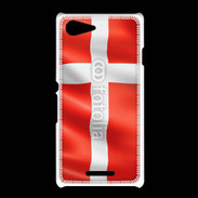 Coque Sony Xpéria E3 Drapeau Danemark