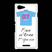 Coque Sony Xpéria E3 Troisième ligne D Bonus offensif-défensif Blanc 2