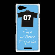 Coque Sony Xpéria E3 Troisième ligne D Bonus offensif-défensif Bleu 2