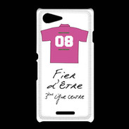 Coque Sony Xpéria E3 Troisième ligne centre Bonus offensif-défensif Blanc