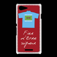 Coque Sony Xpéria E3 Soigneur Bonus offensif-défensif Rouge 2