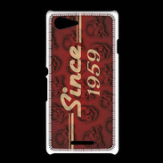 Coque Sony Xpéria E3 Since crane rouge 1959