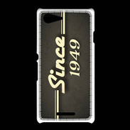 Coque Sony Xpéria E3 Since 1949 gris