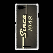 Coque Sony Xpéria E3 Since 1948 Gris
